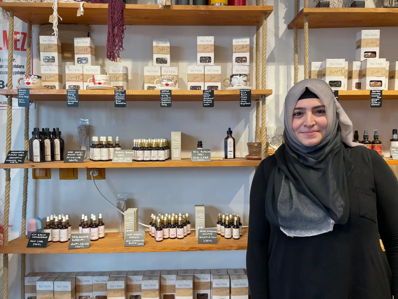 Fethiyeli kadın girişimciden doğal kozmetik markası