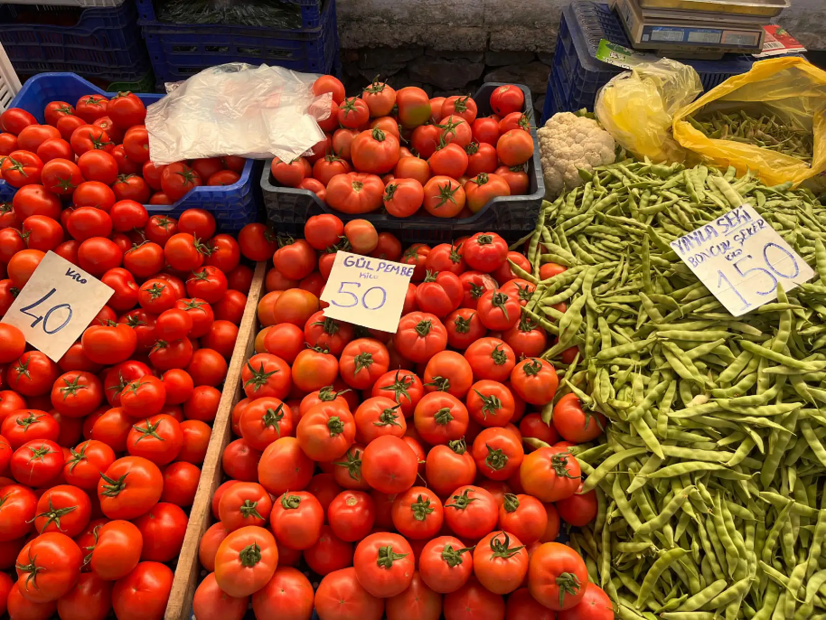 Fethiye Salı Pazarı'nda Güncel Meyve ve Sebze Fiyatları