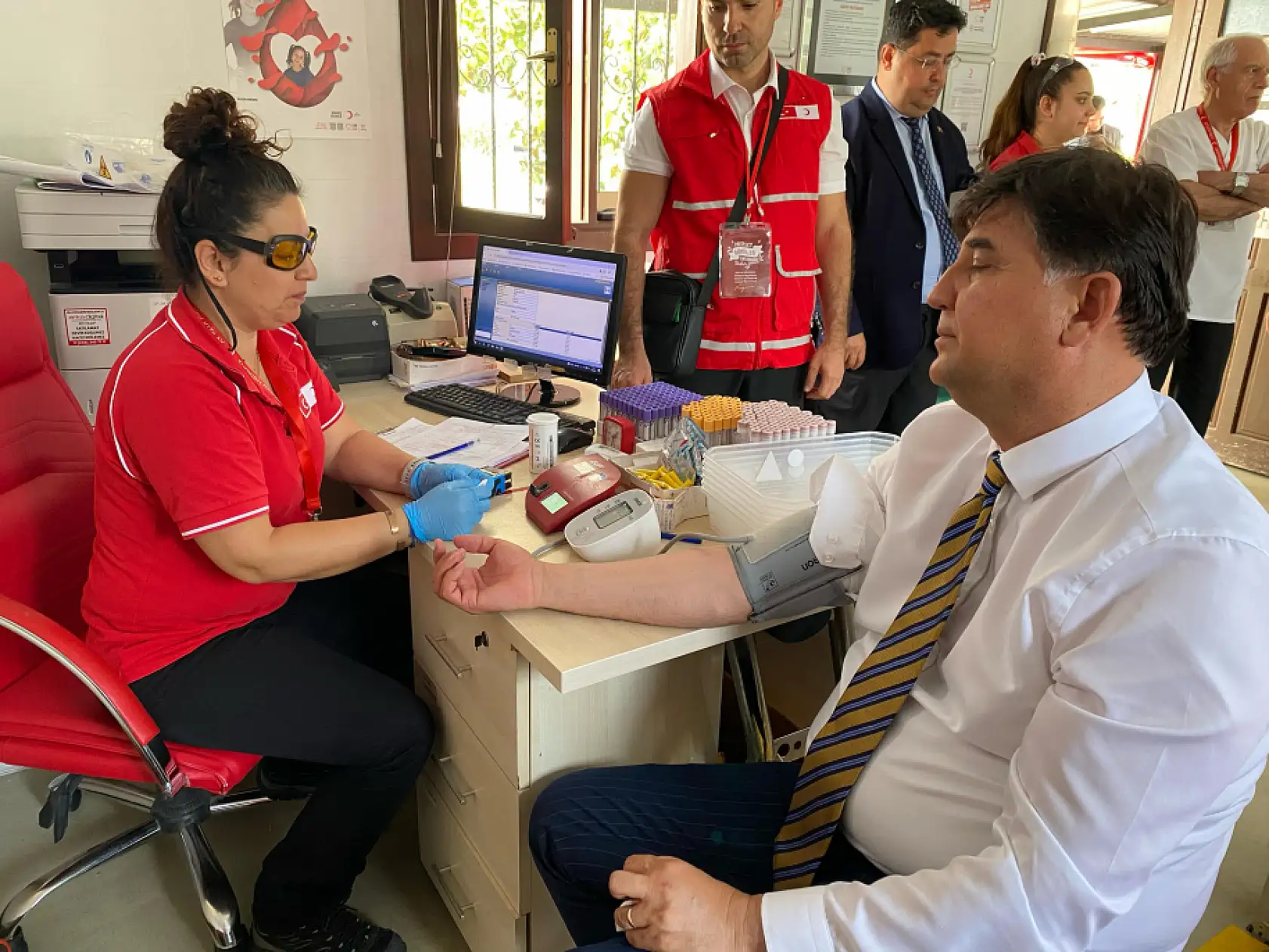 'Kan Bağışı Hayat Kurtarır' Kampanyasına Başkan Karaca'dan Destek