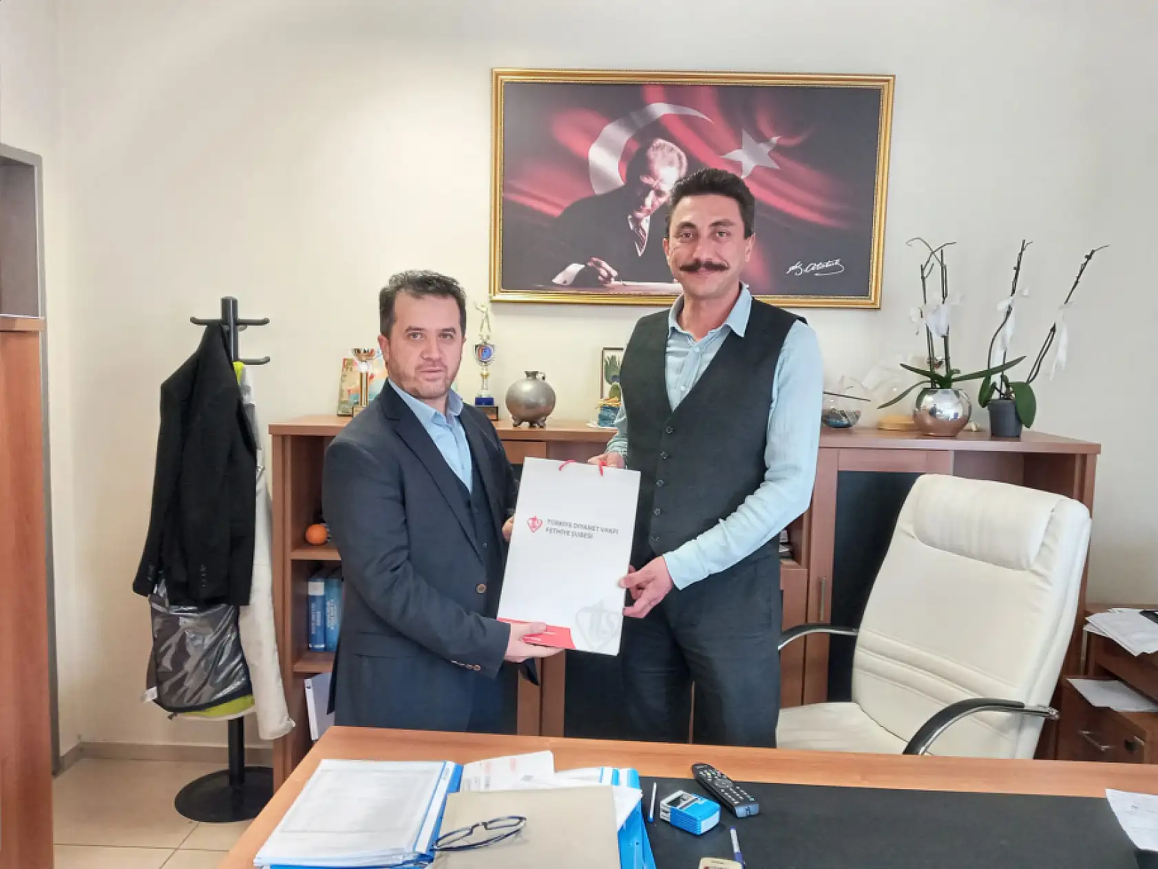 Fethiye Müftülüğü' nden sağlık kurumlarına ziyaret