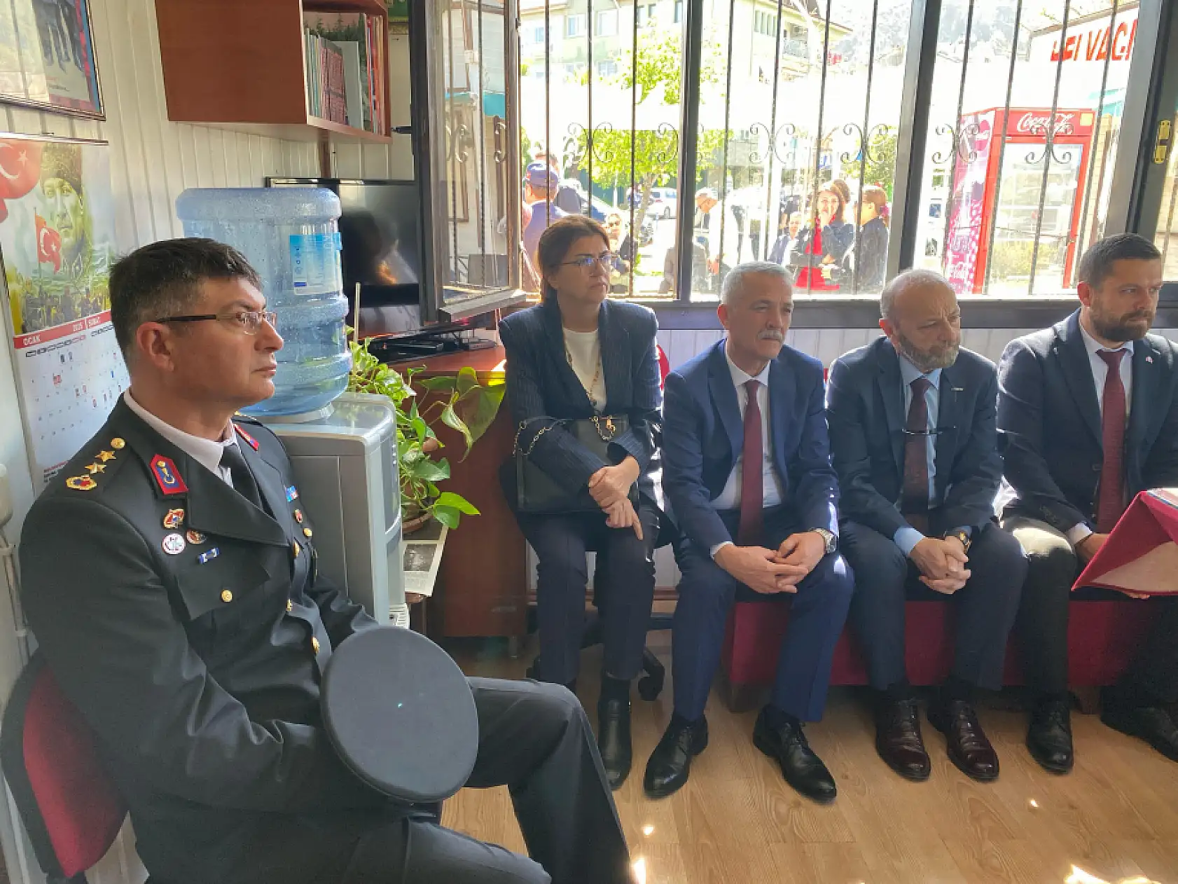 Kaymakam Ertaş ve Protokolden Gaziler Derneği'ne Ziyaret