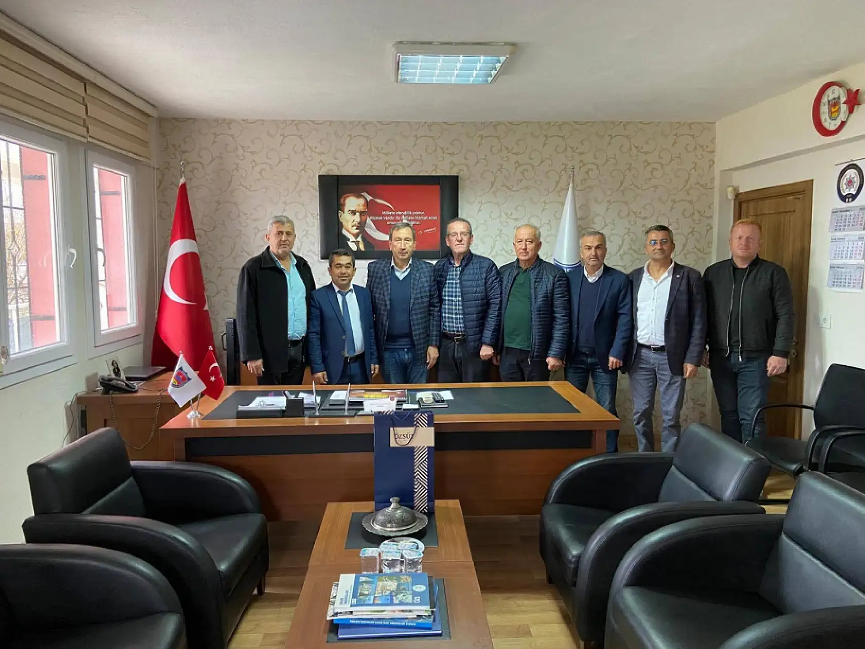 Fethiye Şoförler ve Otomobilciler Esnaf Odası'ndan hayırlı olsun ziyaretleri