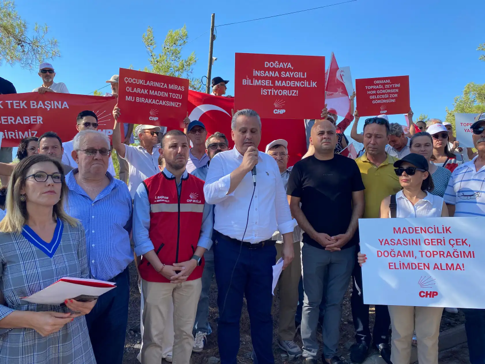 CHP Fethiye'den 'Talan Yasası' Tepkisi