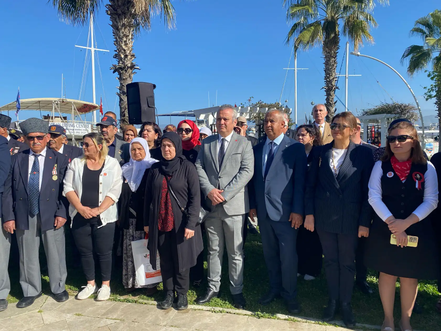 Fethiye'de Çanakkale Zaferi'nin 110. Yılı törenlerle anıldı