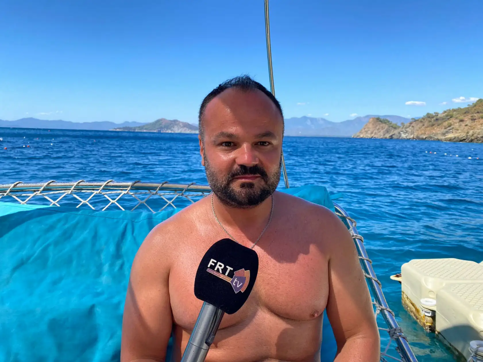 Fethiye'de tatil yapan tatilciden Rodos eleştirisi! 'Türkiye'nin koyları daha güzel ve uygun fiyatlı'