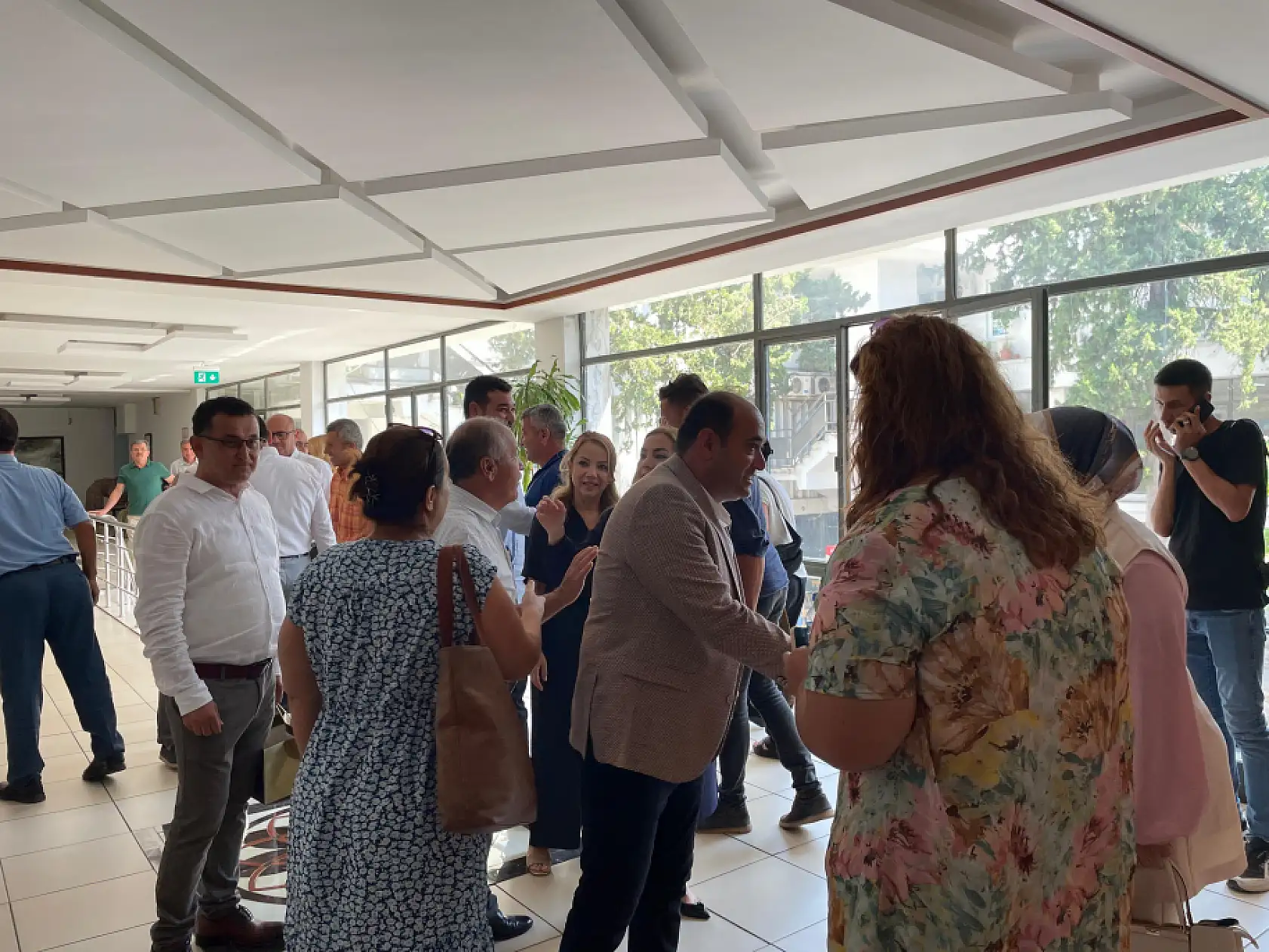 Gökcan ve Başkan Akdenizli'den Kaymakam Akkaya'ya Ziyaret