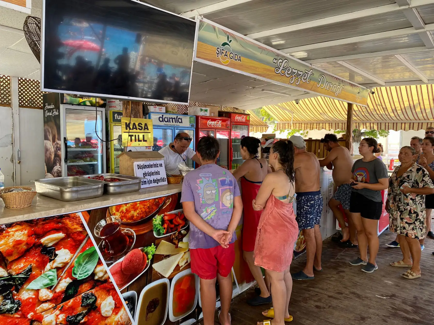Büyük Samanlık Plajı, Fethiye'de tatilcilerin yeni favorisi oldu