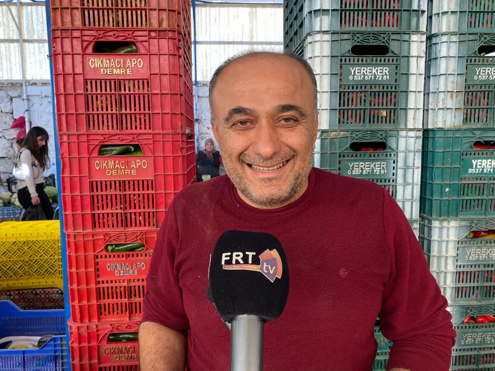 Fethiye'de Yazdan Kalma Hava, Salı Pazarını Canlandırdı