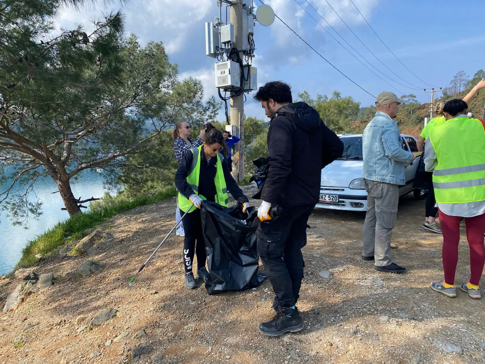 Fethiye Karagözler Yarımada'da temizlik seferberliği oluşturuldu