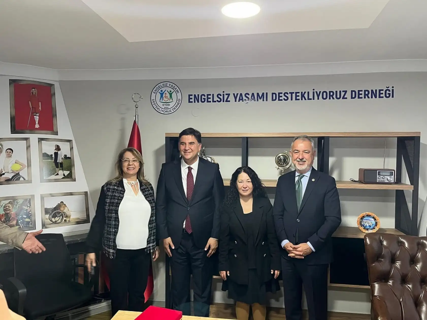 Başkan Alim Karaca, Engelsiz Yaşam Derneği'nin genel merkez açılışına katıldı