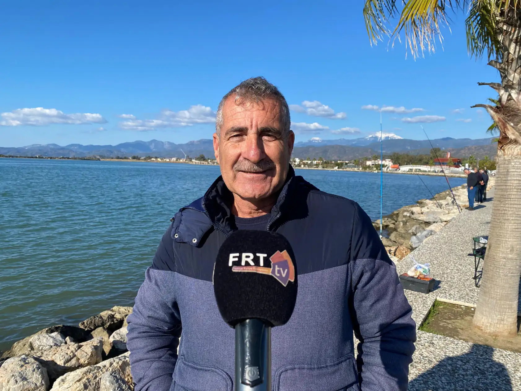 Fethiye'de Yeni Yılda Balık Tutmanın Huzurunu Yaşıyorlar