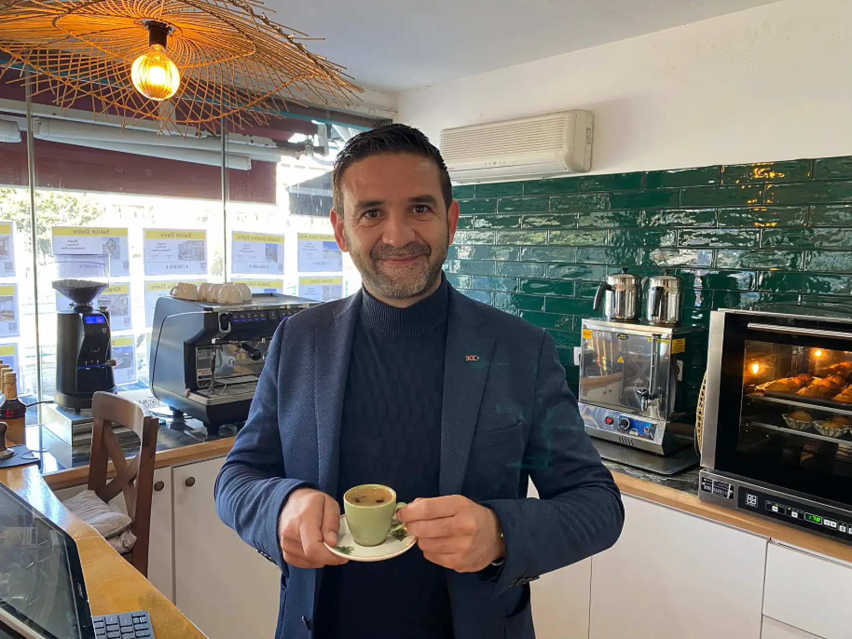 Bugün 5 Aralık Dünya Türk Kahvesi Günü, Fethiye'de Doğuş Çelik Konuştu