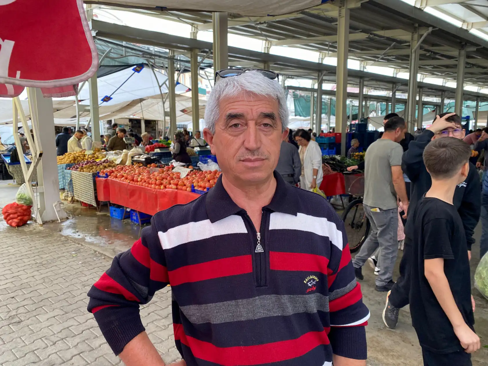 Fethiye Cumartesi pazarında hareketlilik