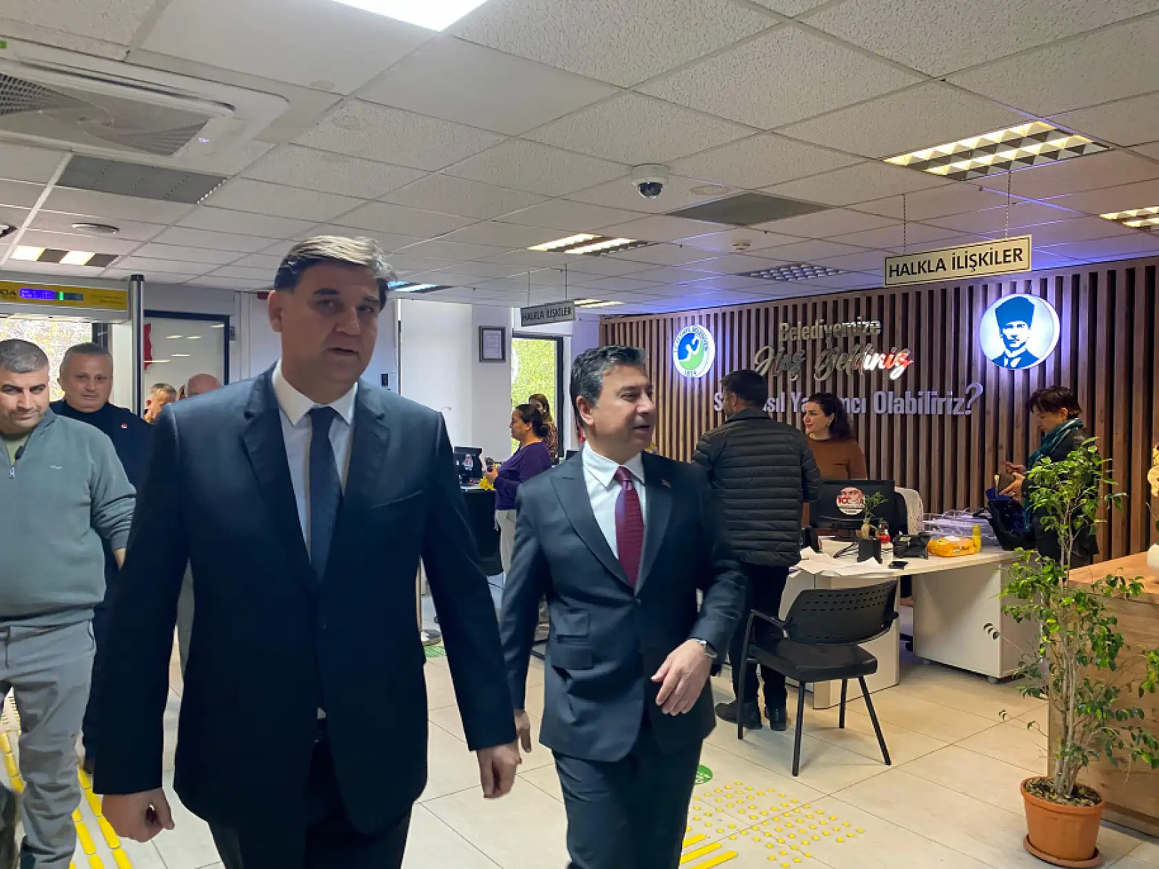 Başkan Aras, Fethiye Belediyesi'ne Ziyarette Bulundu