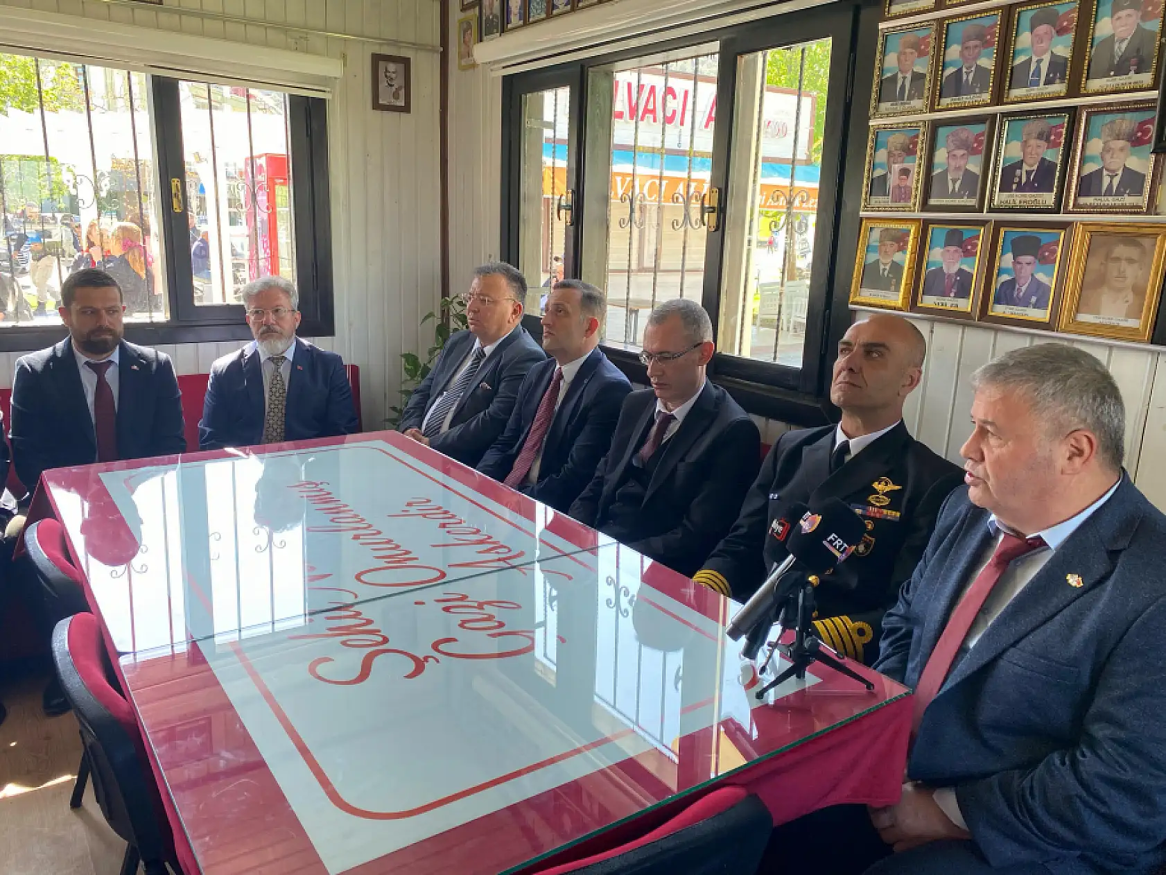 Kaymakam Ertaş ve Protokolden Gaziler Derneği'ne Ziyaret