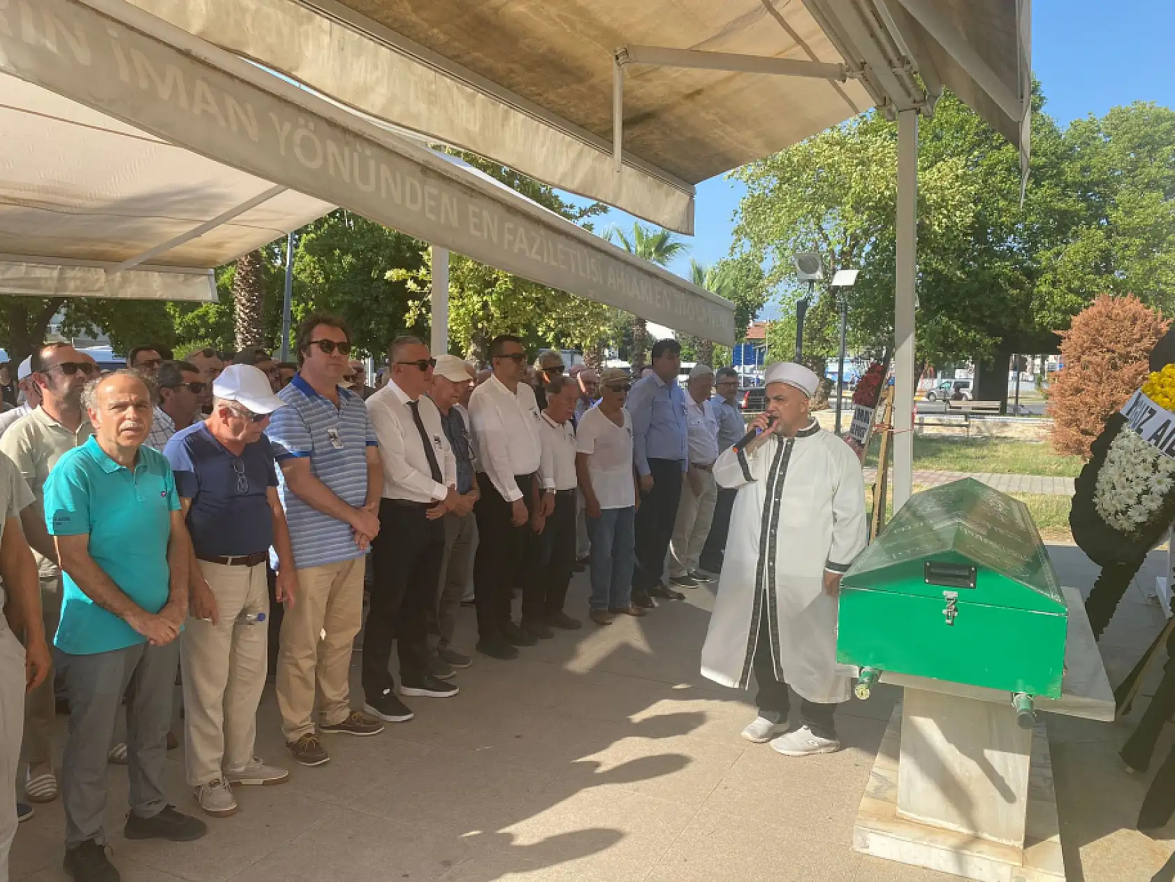 Fethiye'de Cenaze Töreni: Ural Postalcı Son Yolculuğuna Uğurlandı