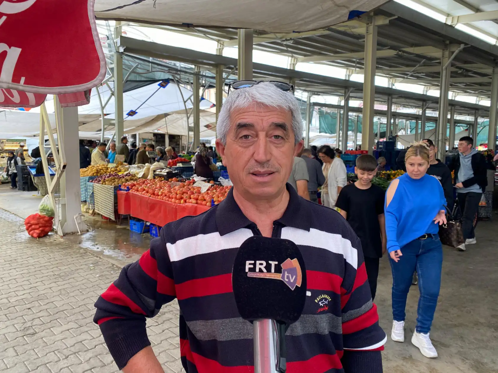 Fethiye Cumartesi pazarında hareketlilik