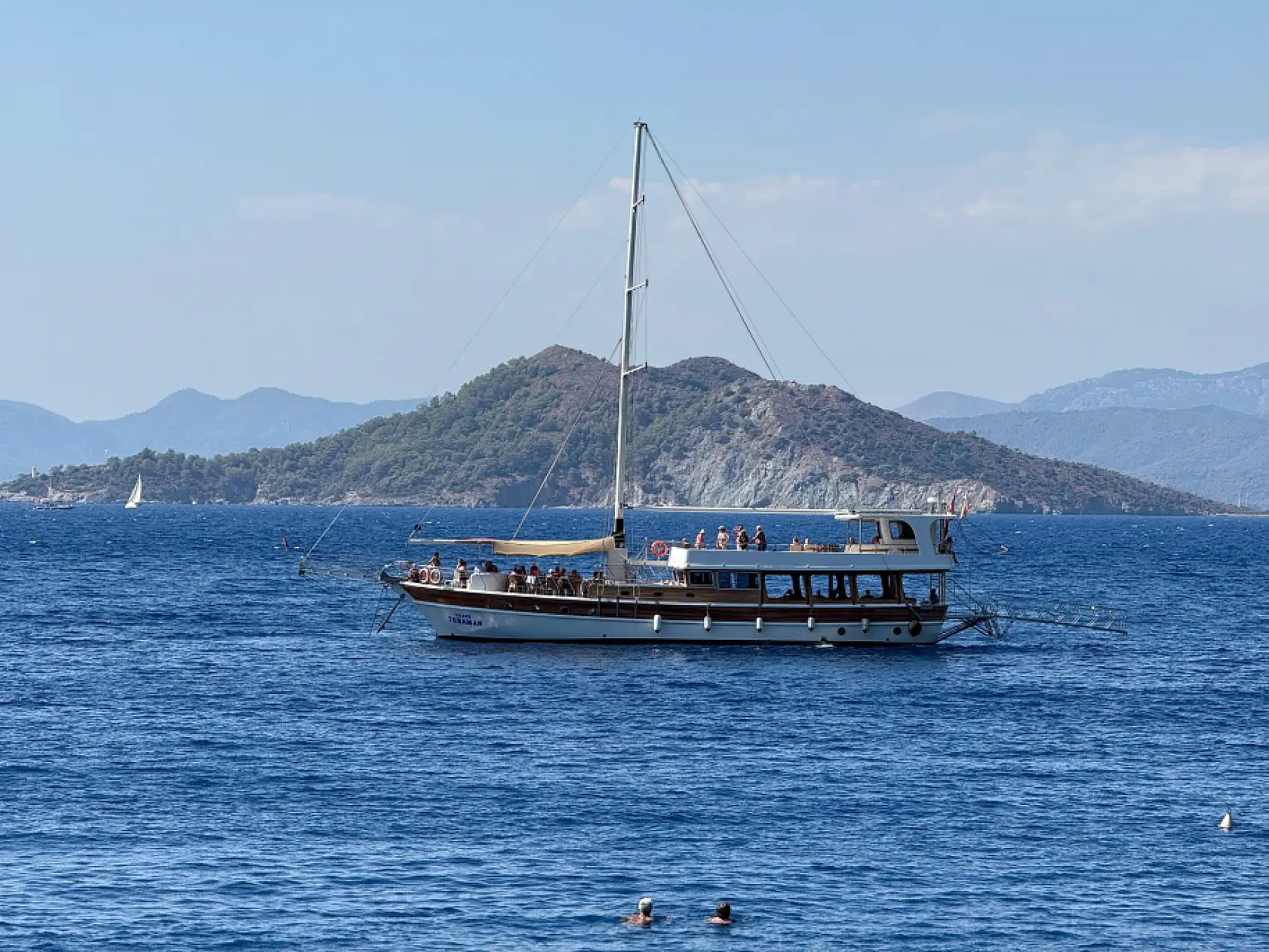 Fethiye Yarımada Koylarında Tekne Yoğunluğu