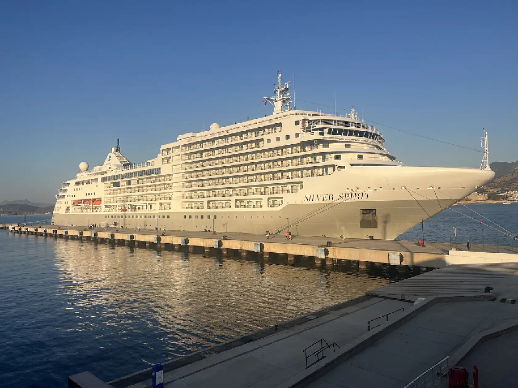 Bodrum Cruise Port 256 binden fazla yolcuyu ağırladı