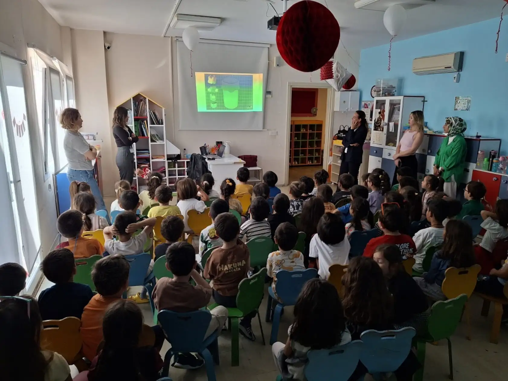 Bodrum'da anaokulu öğrencilerine sıfır atık eğitimi verildi