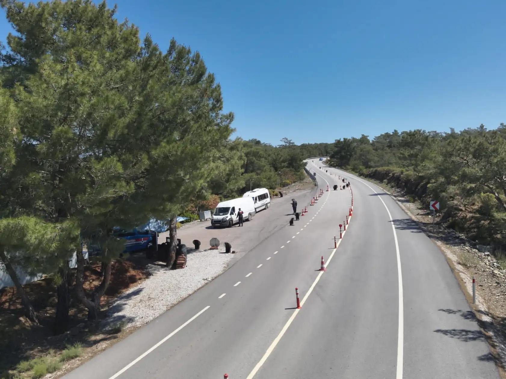 Datça'da jandarma denetimlerini sürdürdü