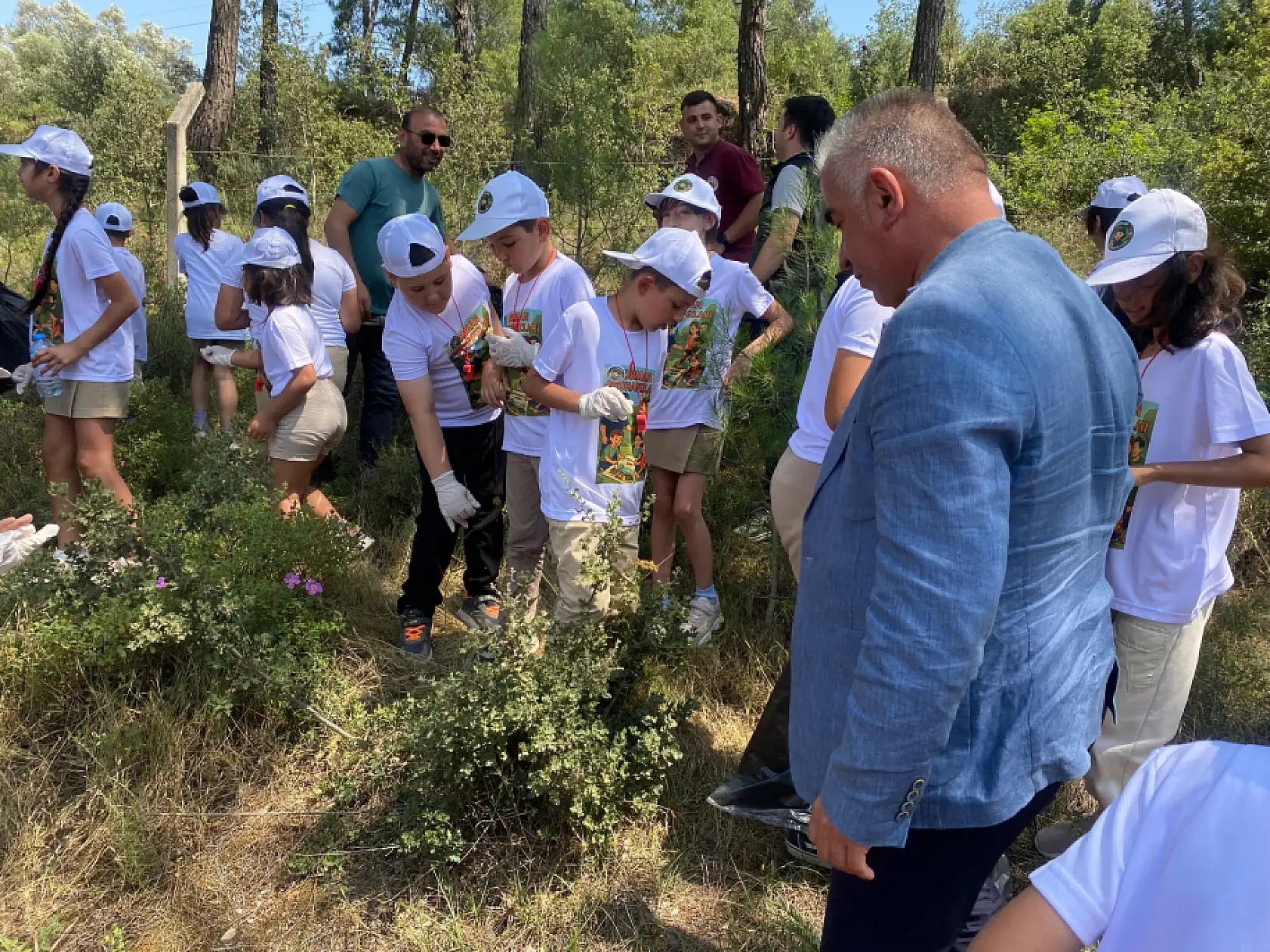 Bodrum'da 'Orman Muhafızları' projesi kapsamında öğrencilere eğitim verildi