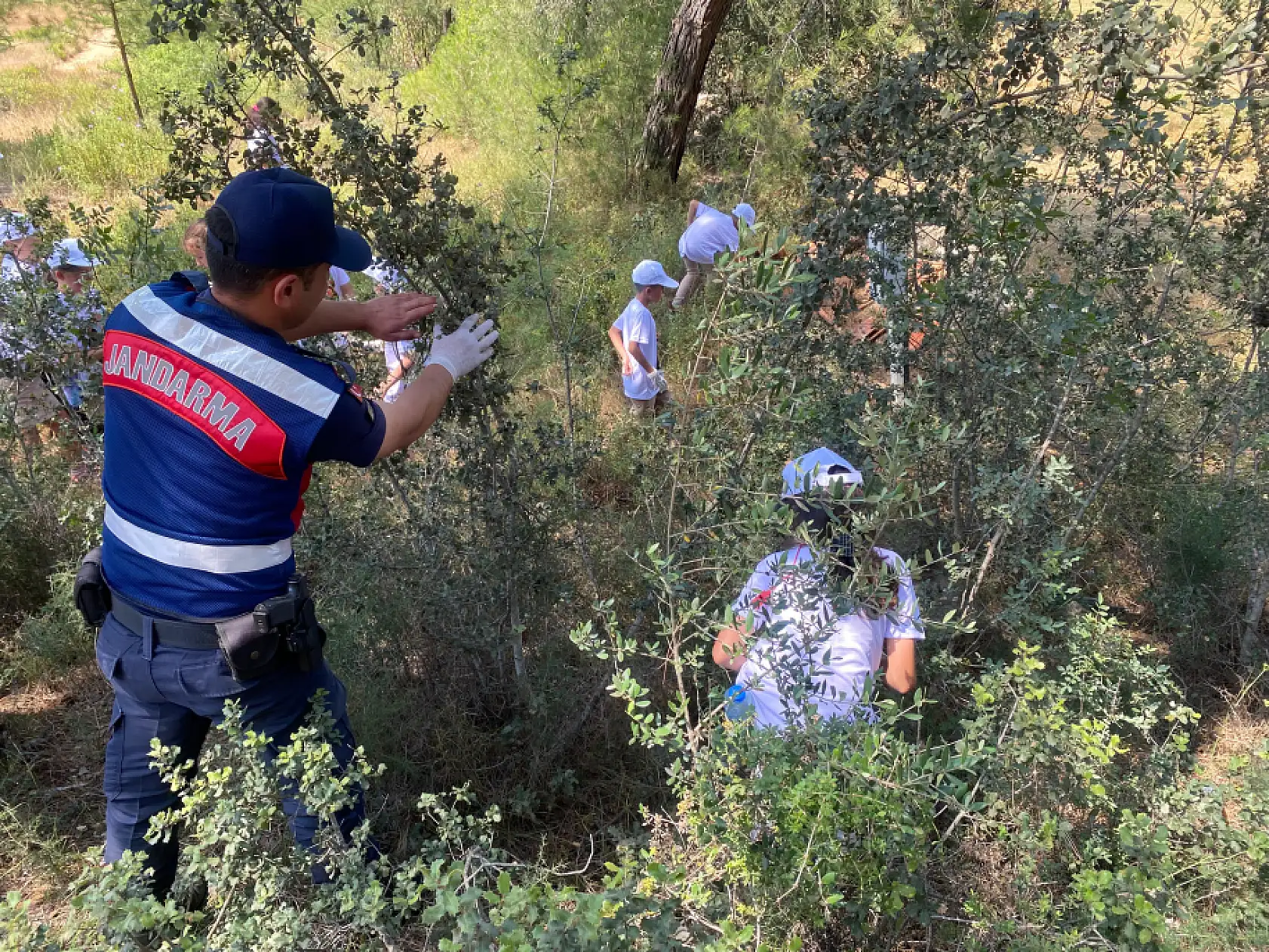 Bodrum'da 'Orman Muhafızları' projesi kapsamında öğrencilere eğitim verildi