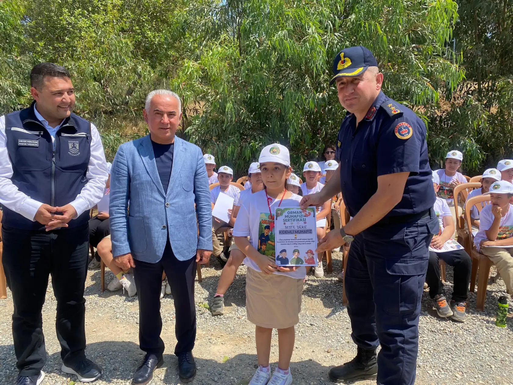 Bodrum'da 'Orman Muhafızları' projesi kapsamında öğrencilere eğitim verildi