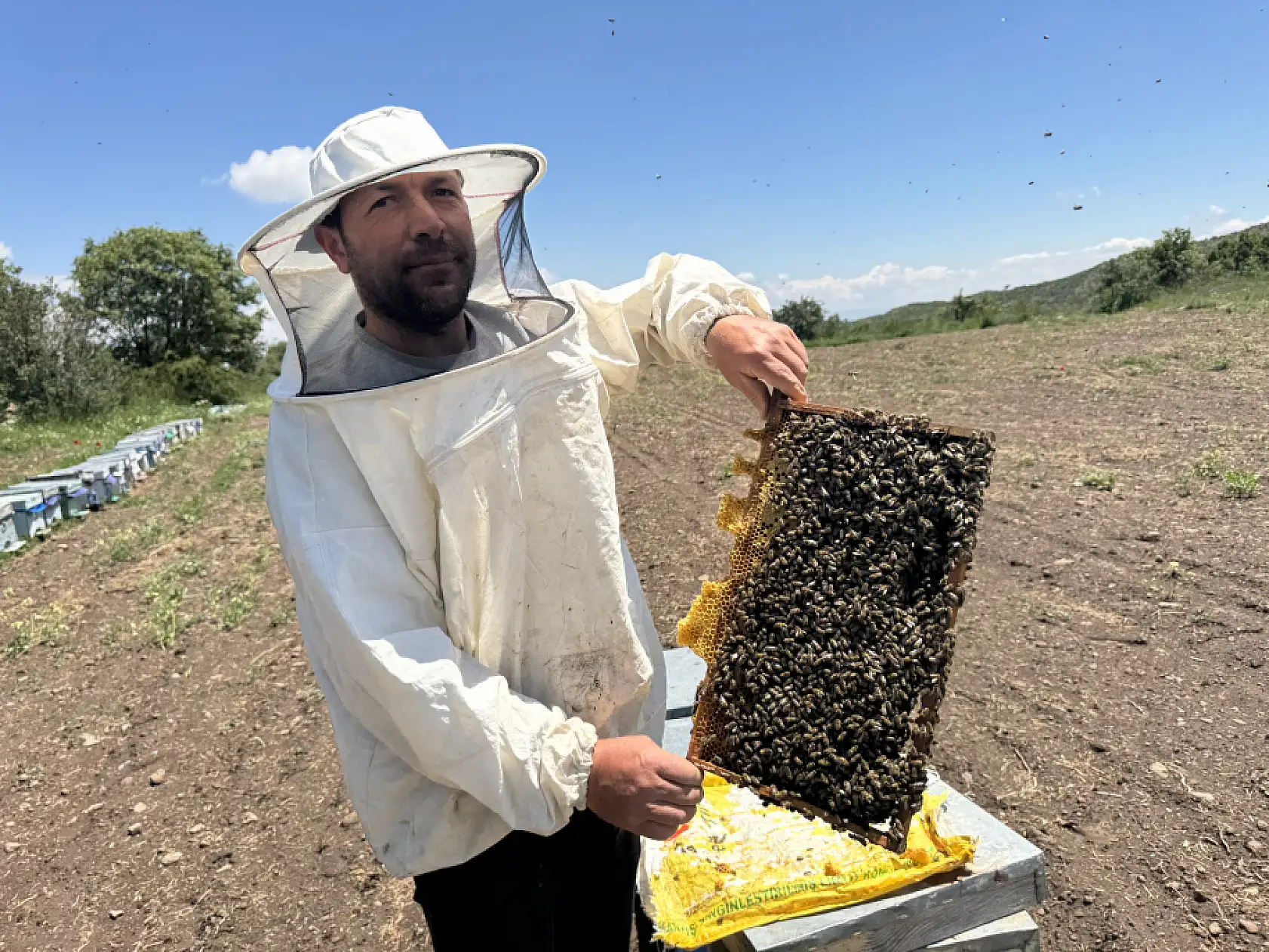 Muğlalı Arıcılar Kocatepe Yaylalarında Kaliteli Çiçek Balı Üretimine Hazırlanıyor