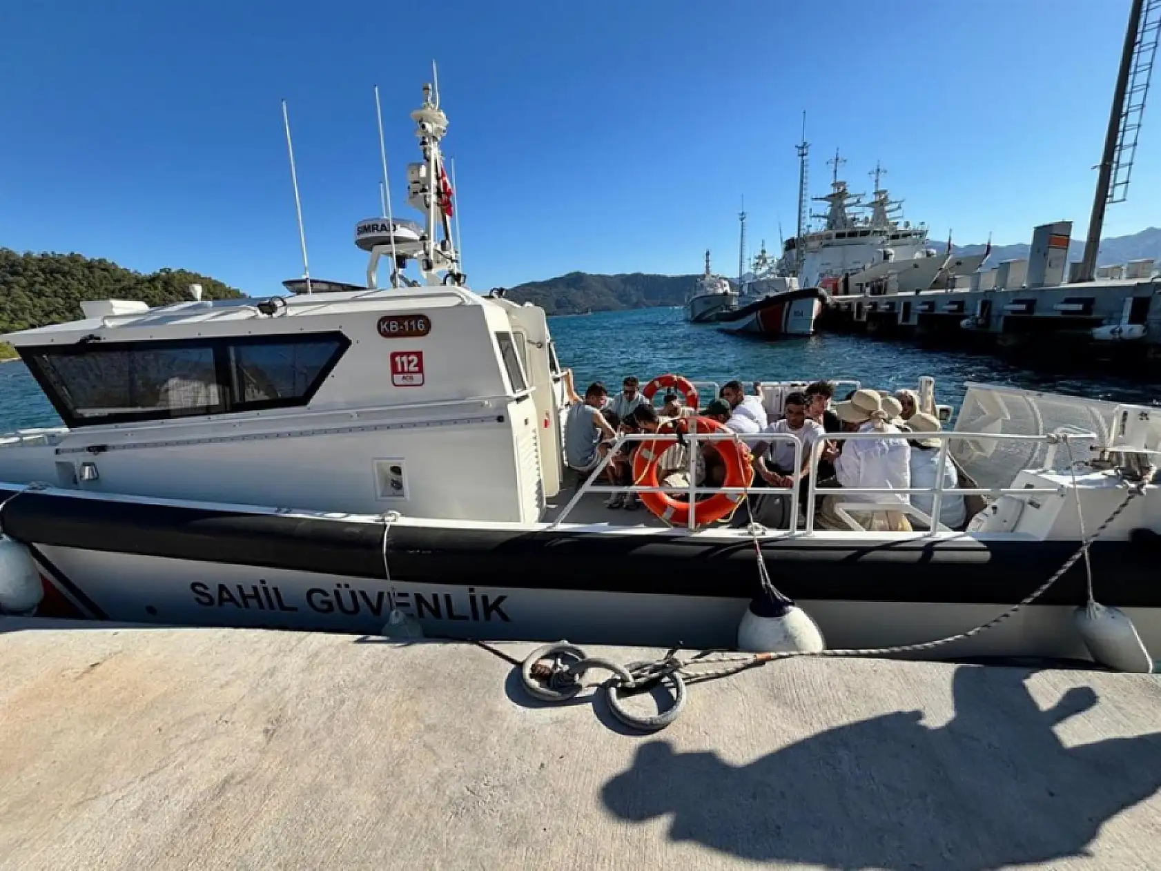 Muğla'da 18 düzensiz göçmen yakalandı