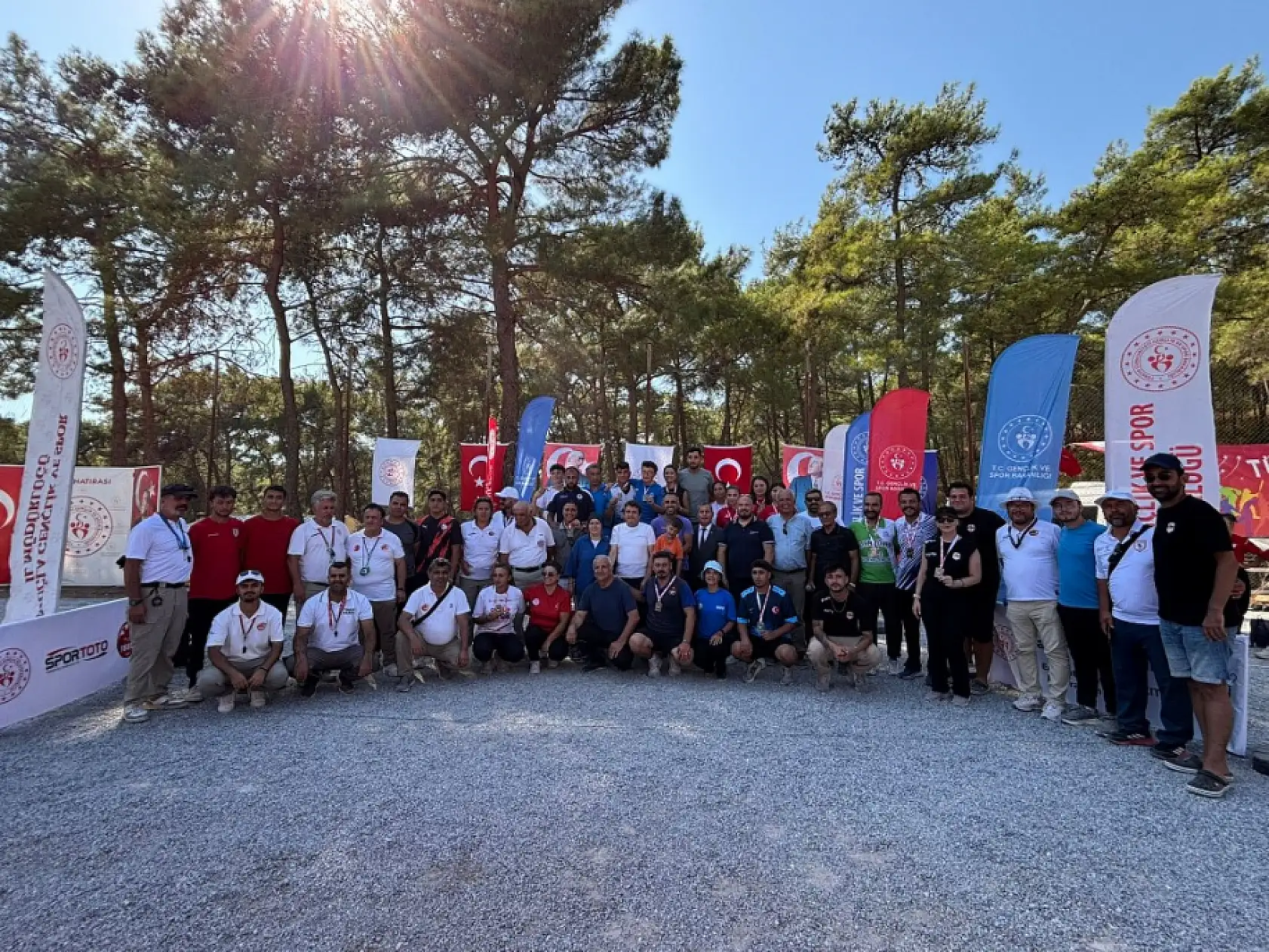 Türkiye Petank Şampiyonası Muğla'da devam ediyor