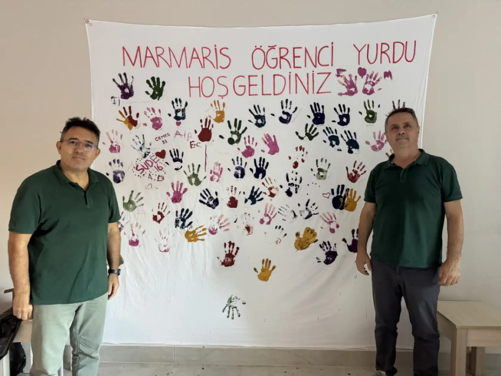 Marmaris Kaymakamı Kaya öğrenci yurdunda incelemelerde bulundu