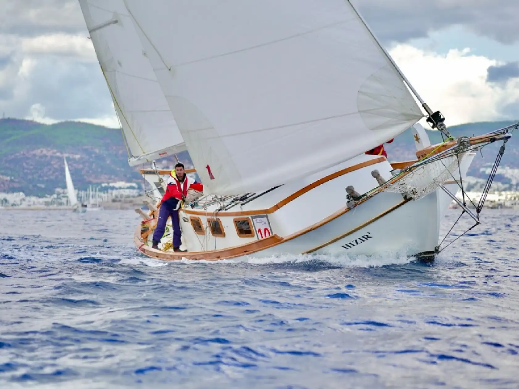 Bodrum'da Tırhandil Kupası 10. Kış Trofesi'nin ilk etabı yapıldı