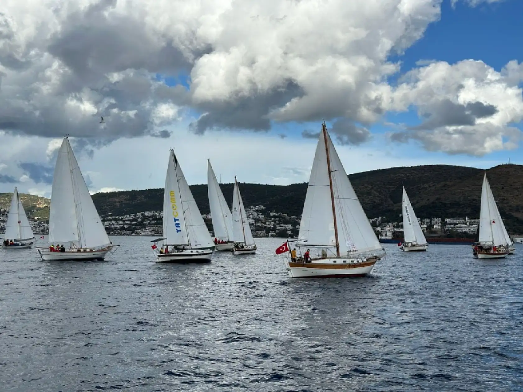 Bodrum'da Tırhandil Kupası 10. Kış Trofesi'nin ilk etabı yapıldı