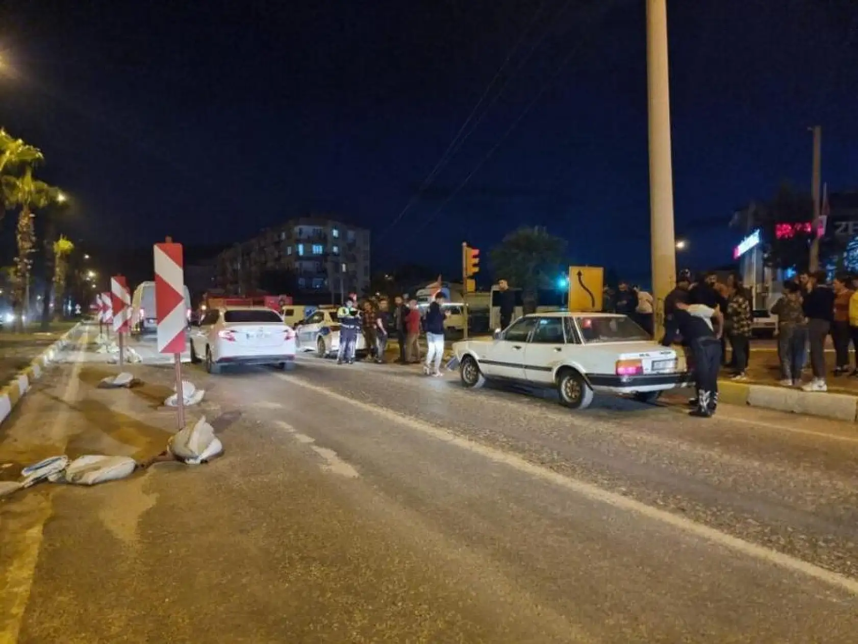 Trafik kazasında 1 çocuk yaralandı