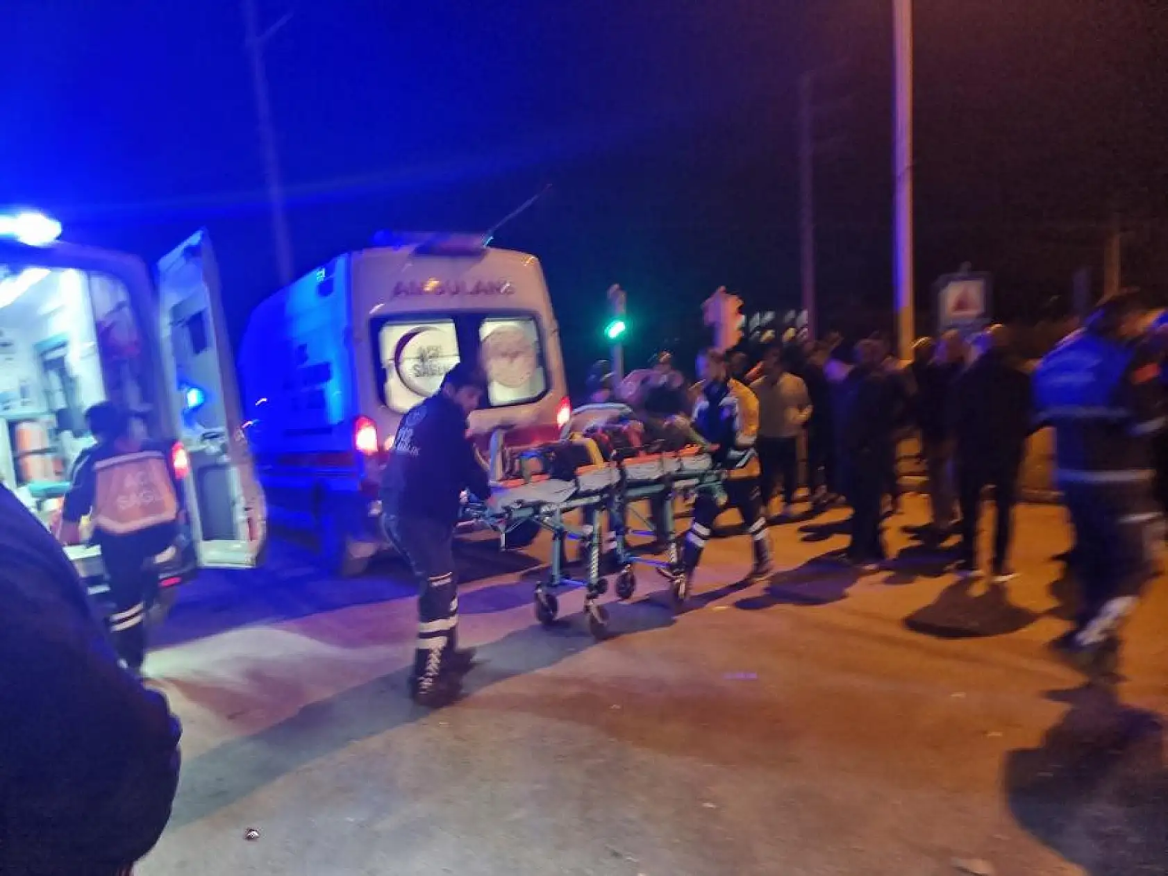 Trafik Kazasında 2 Kişi Yaralandı