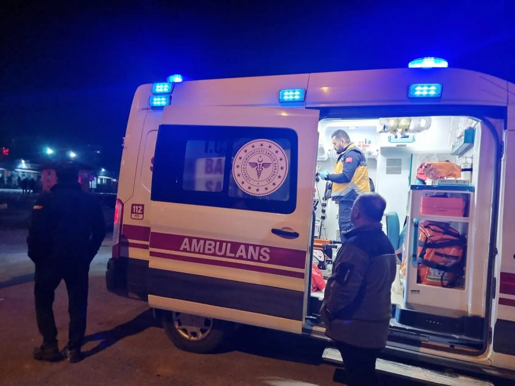 Trafik Kazasında 2 Kişi Yaralandı