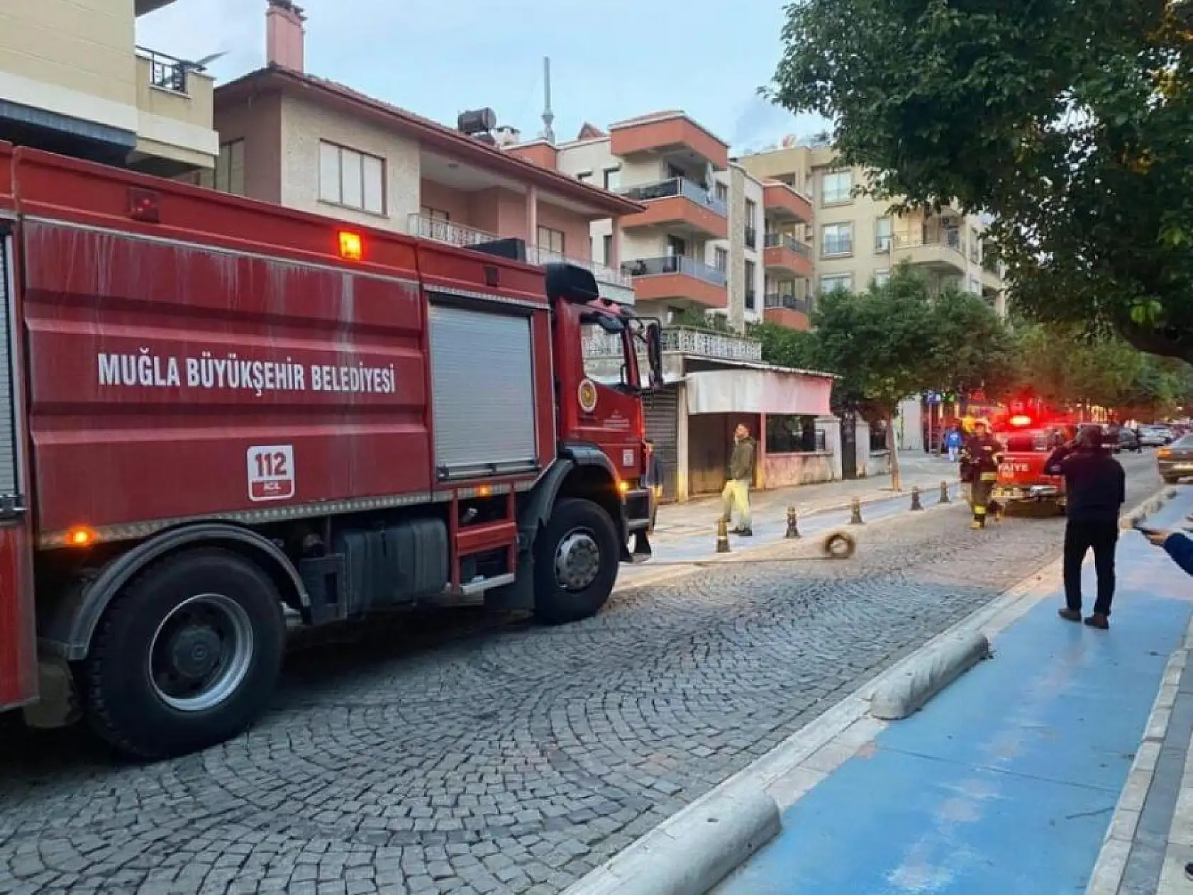 Ocakta unutulan tava yangına neden oldu