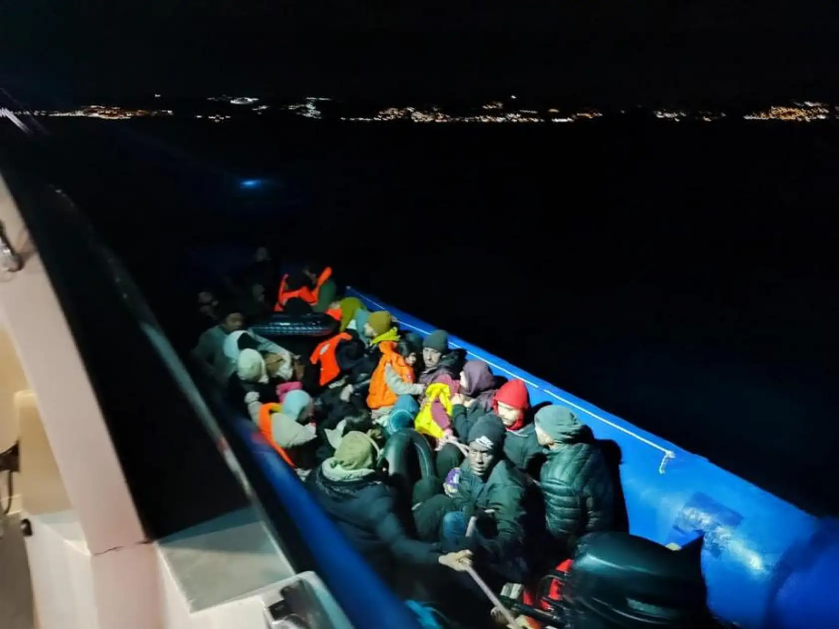 Düzensiz göçmenler yakalandı