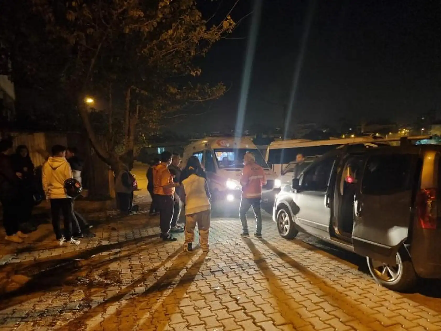 Genç motosiklet sürücüsü kazada ağır yaralandı