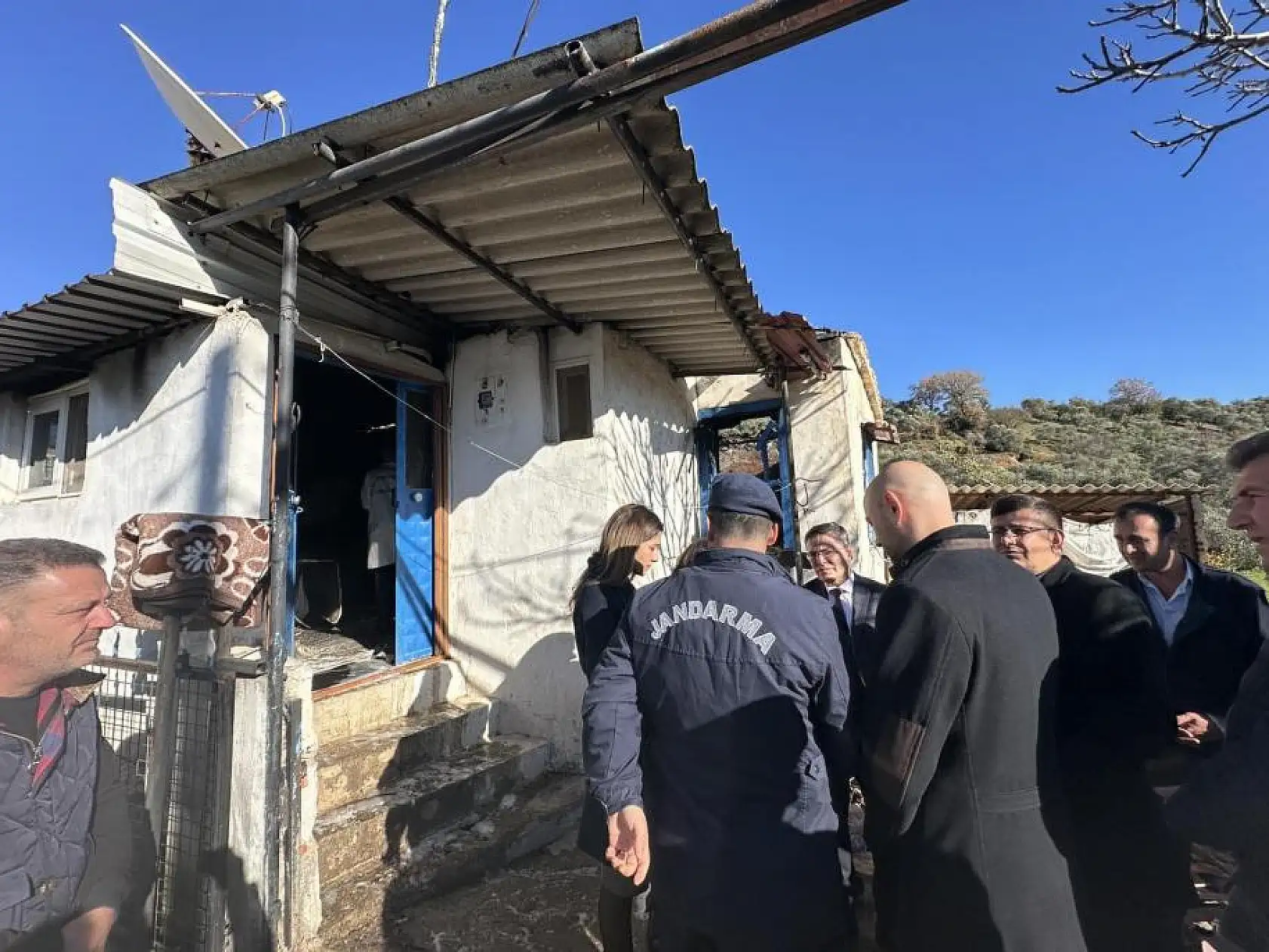 Yaşlı kadın yangında hayatını kaybetti