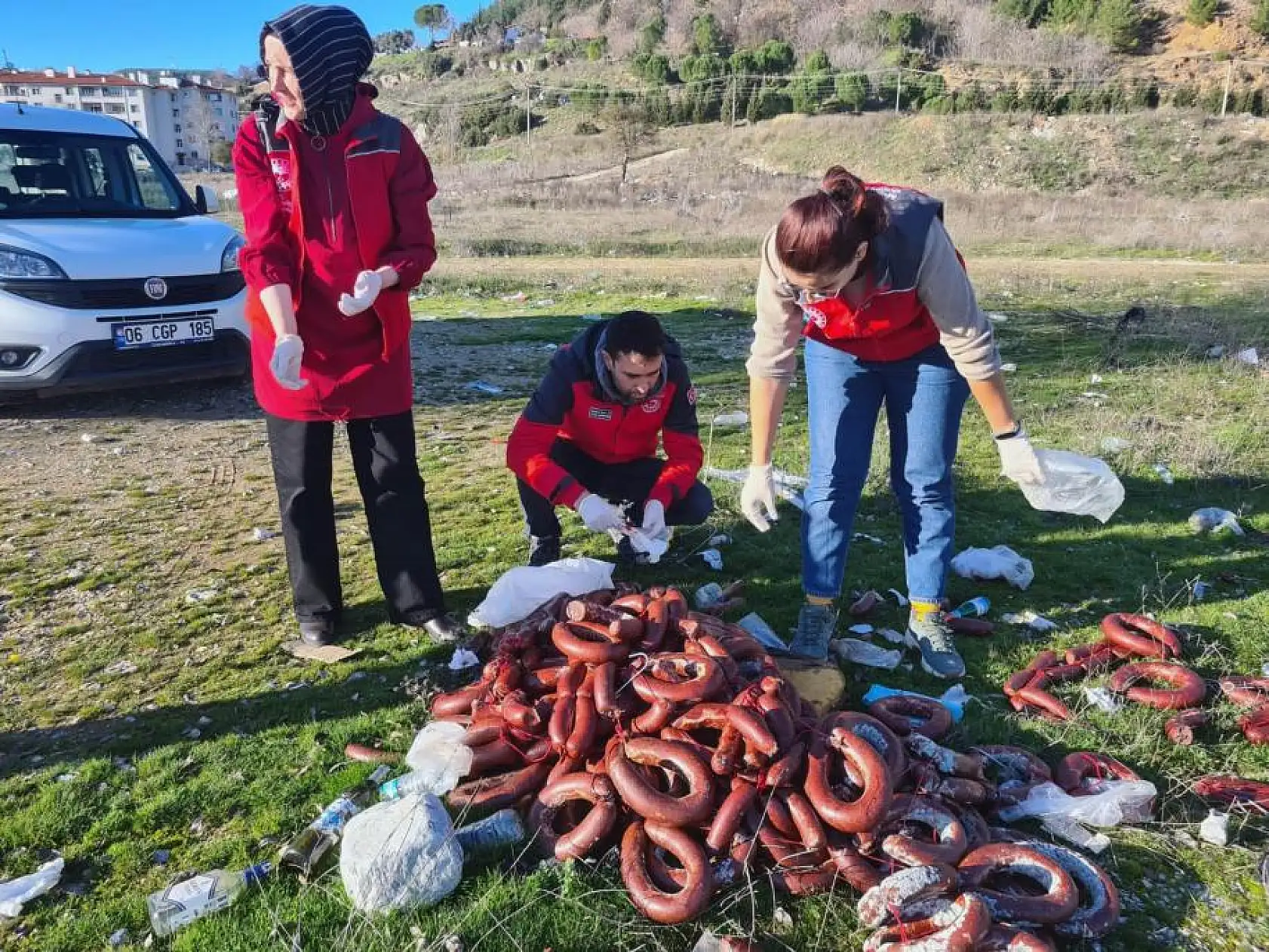 100 kilo bozuk sucuk imha edildi
