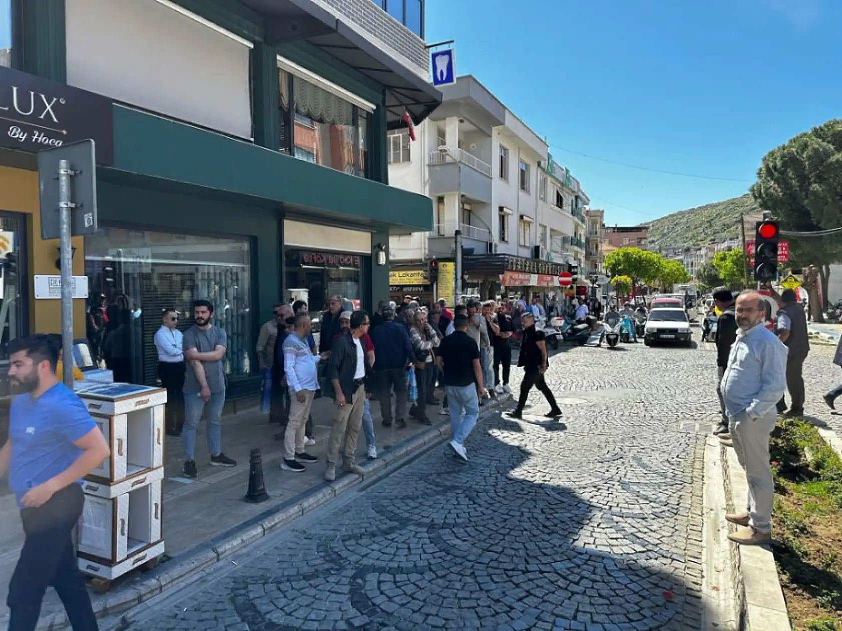 Motosiklet sürücüsü polisin 'Dur' ihtarına uymadı, kaza yaptı