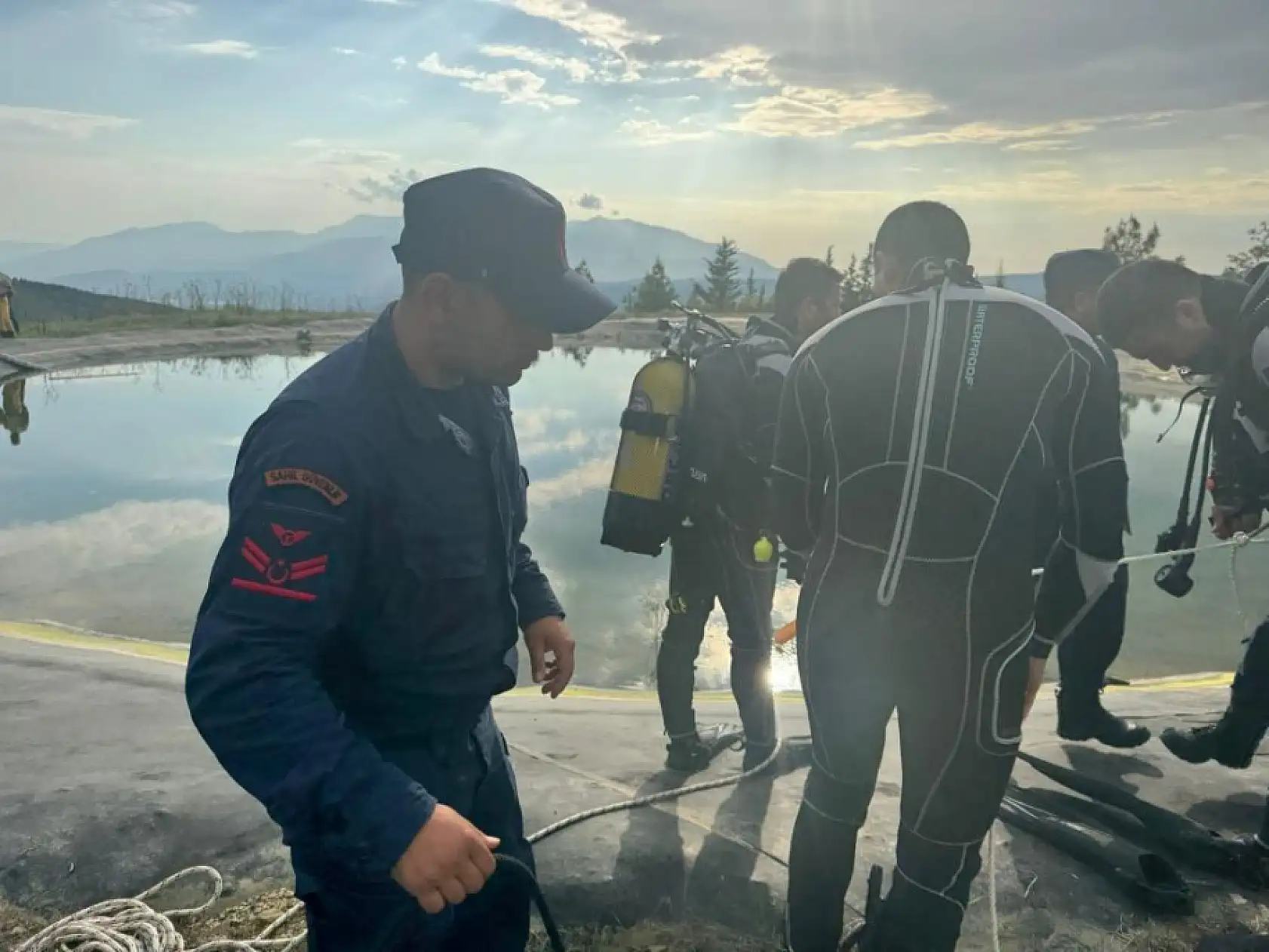 Seydikemer'de yangın söndürme havuzuna düşen çocuk hayatını kaybetti