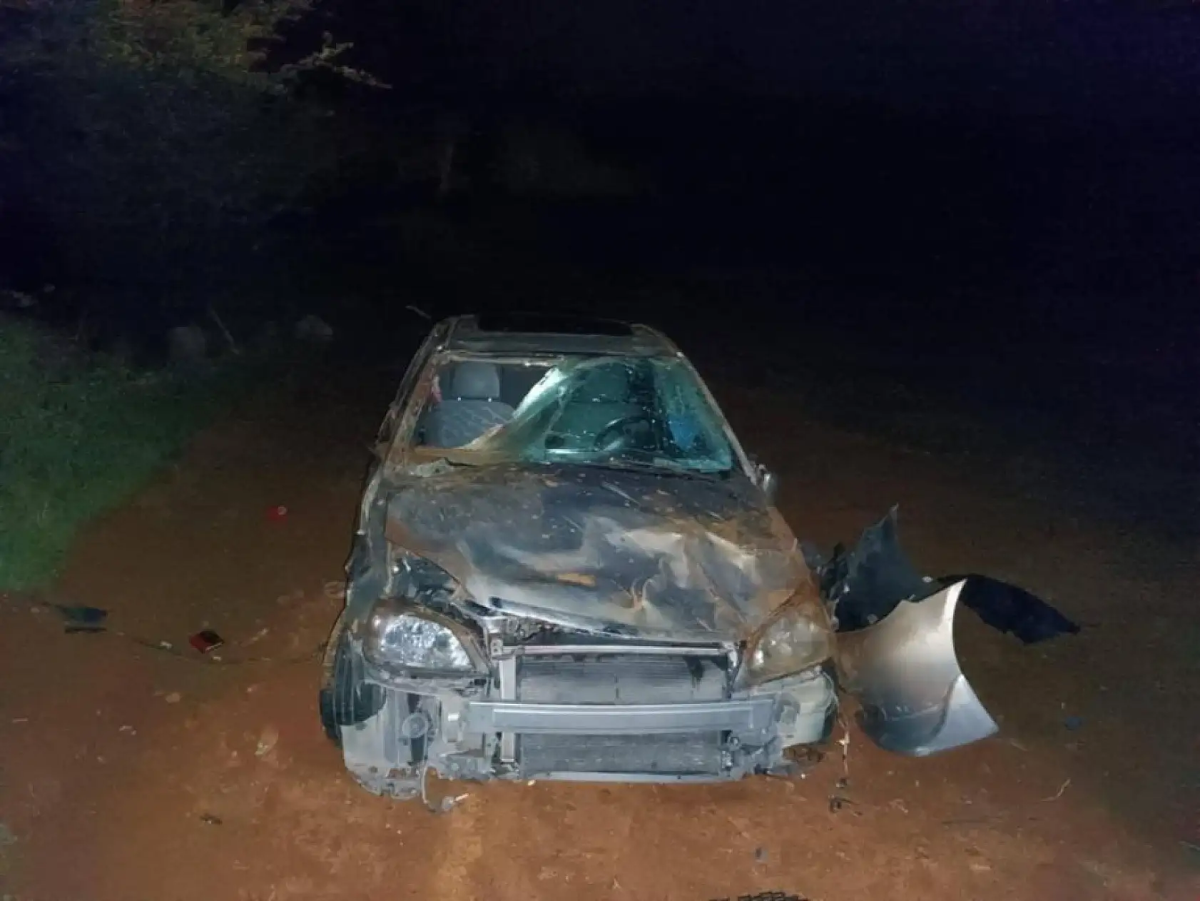 Muğla'da otomobil uçurumdan yuvarlandı 1 kişi hayatını kaybetti