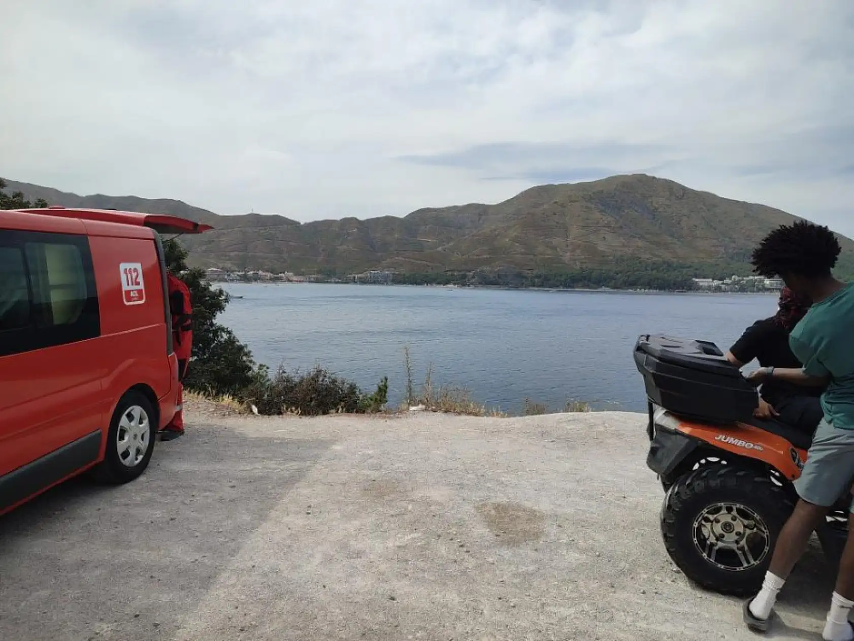 Marmaris'te ATV uçurumdan denize düştü: 1 yaralı