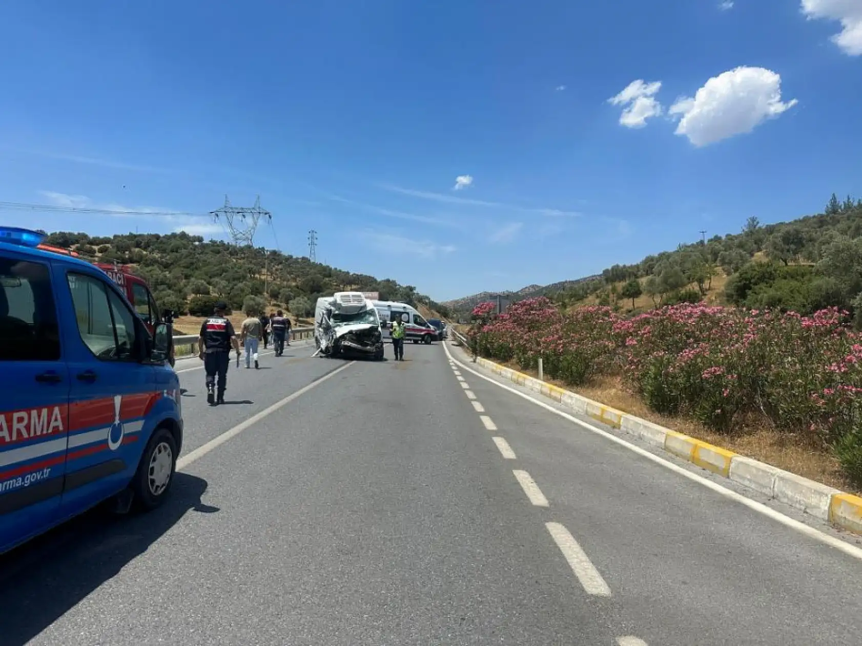 Aydın-Muğla karayolunda trafik kazası: 17 yaralı
