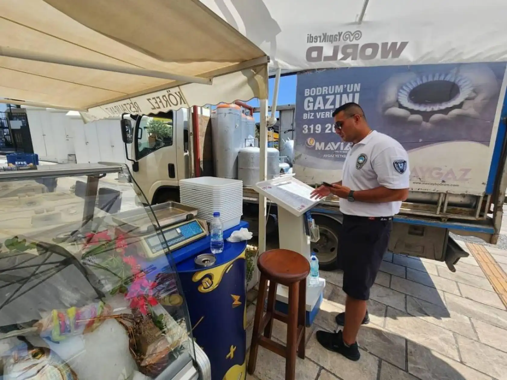 Bodrum Belediyesi turizm zabıtaları denetimde