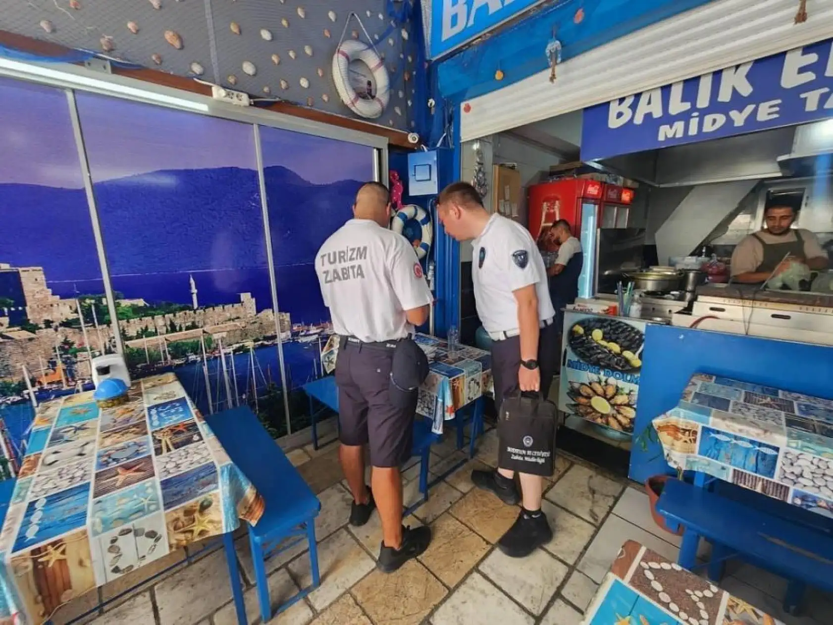 Bodrum Belediyesi turizm zabıtaları denetimde
