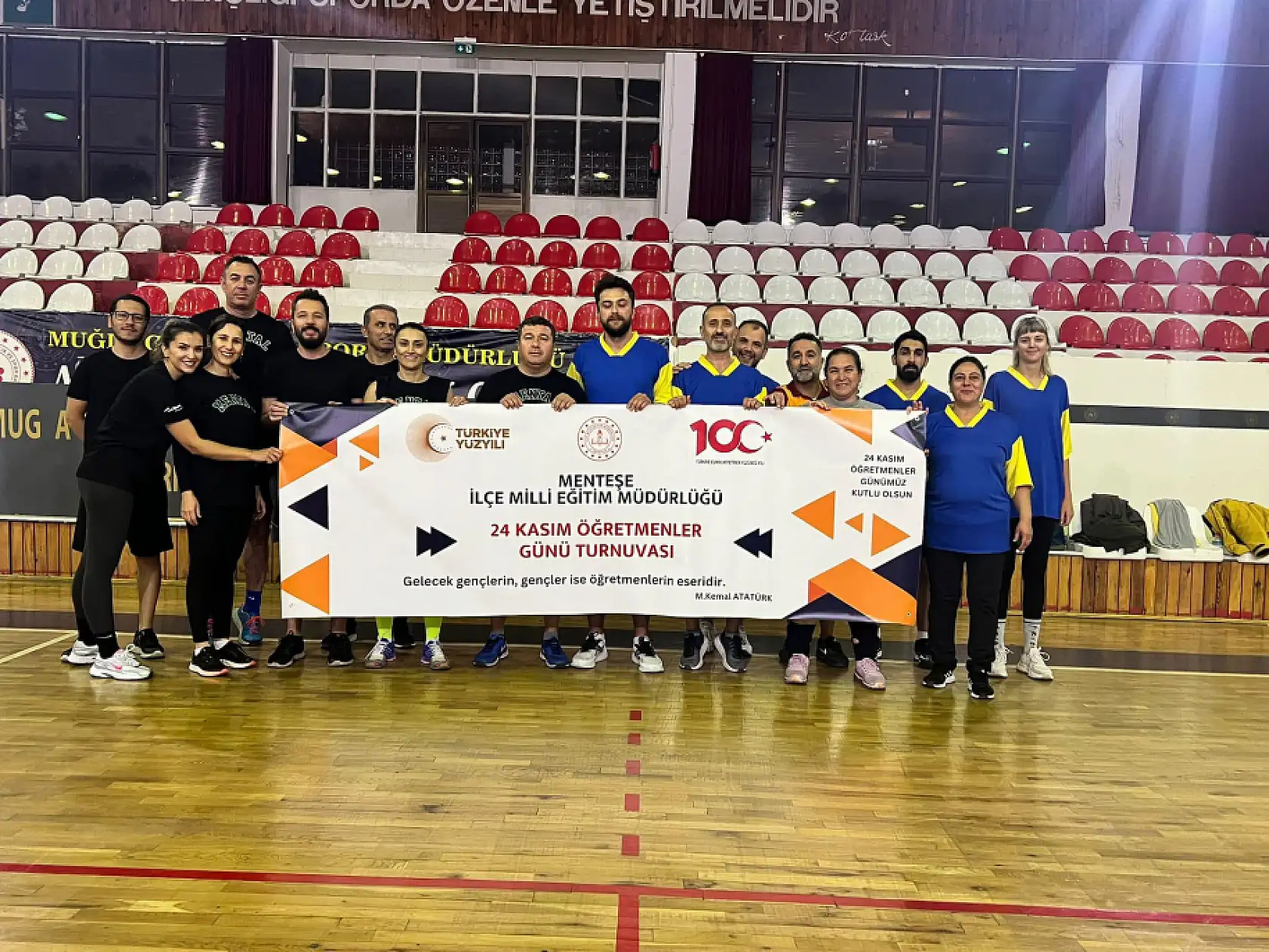 Geleneksel 24 Kasım Öğretmenler Günü voleybol turnuvası başladı